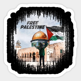 Free Palestine Sticker